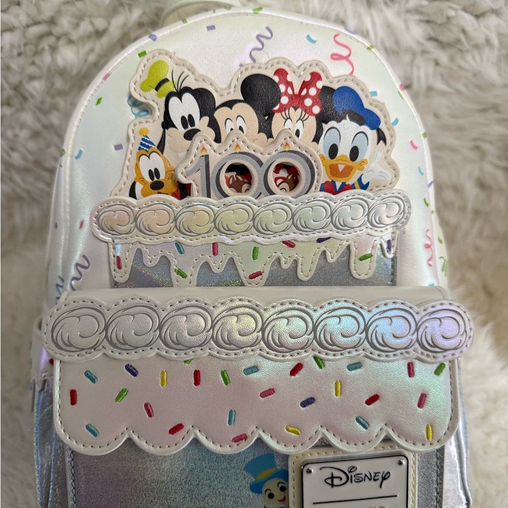 Loungefly Disney 100 Iridescent Backpack